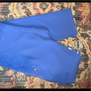 Figs S Yola Pants Ceil Blue